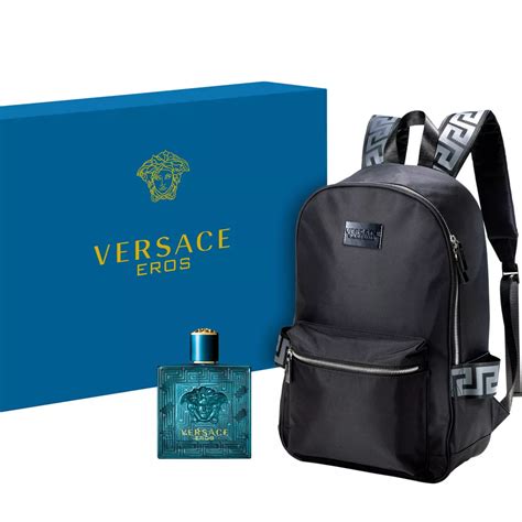 versace briefcase women|Versace backpack and cologne men.